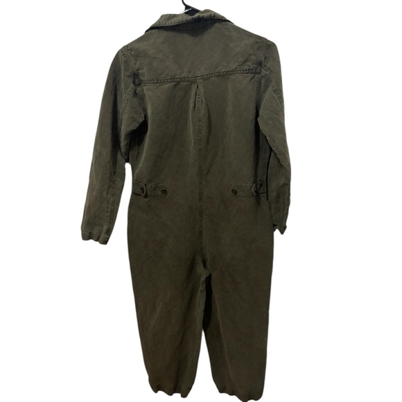 Marine Layer Charlie Utility Jumpsuit Faded Green Size XS - Picture 3 of 4